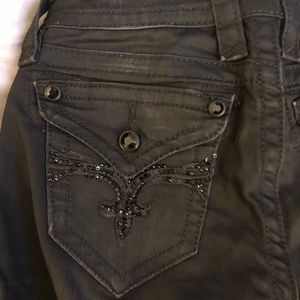 Rock Revival Evelyn Black Jegging 26 Long